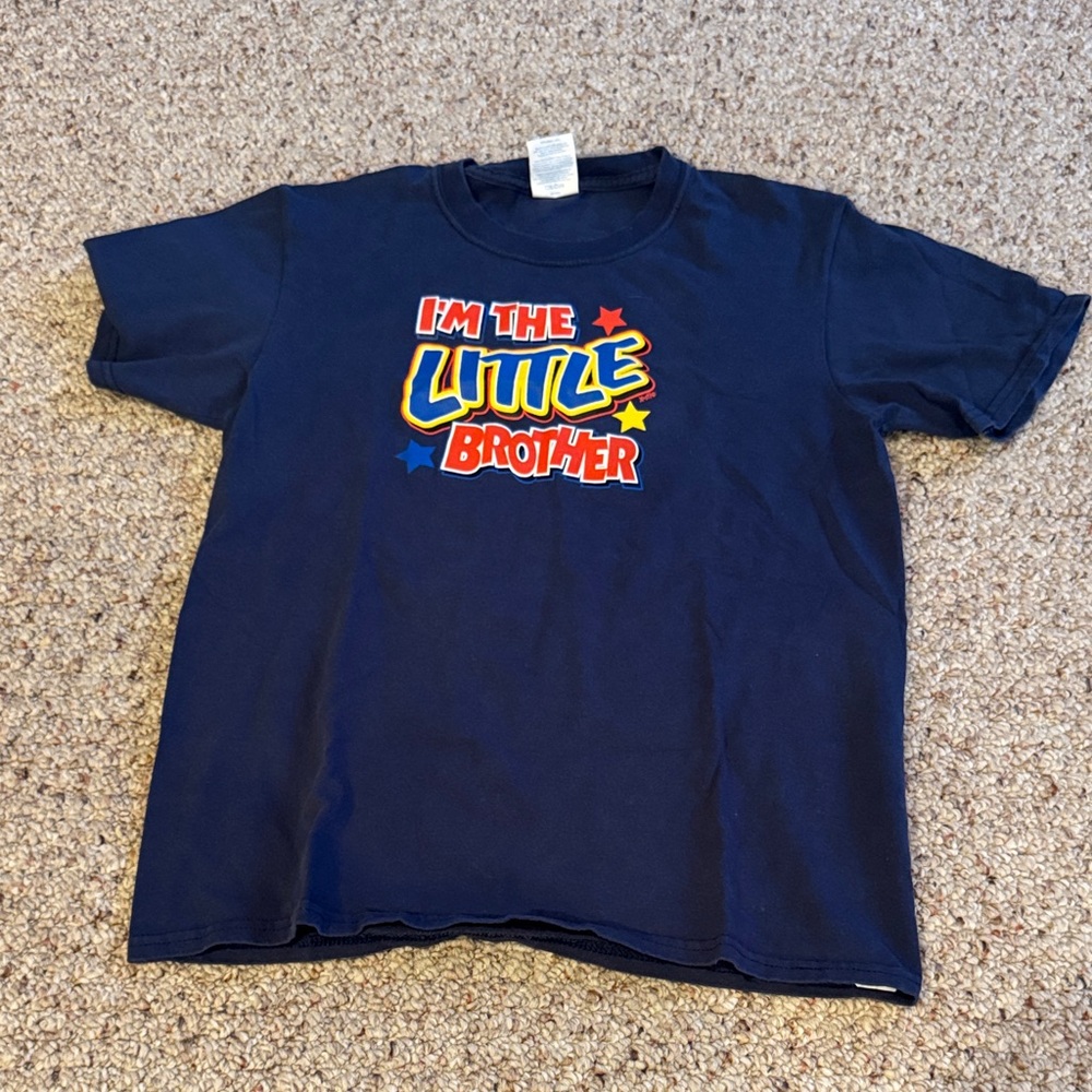 Port and Company Navy Blue Little Brother Tee
